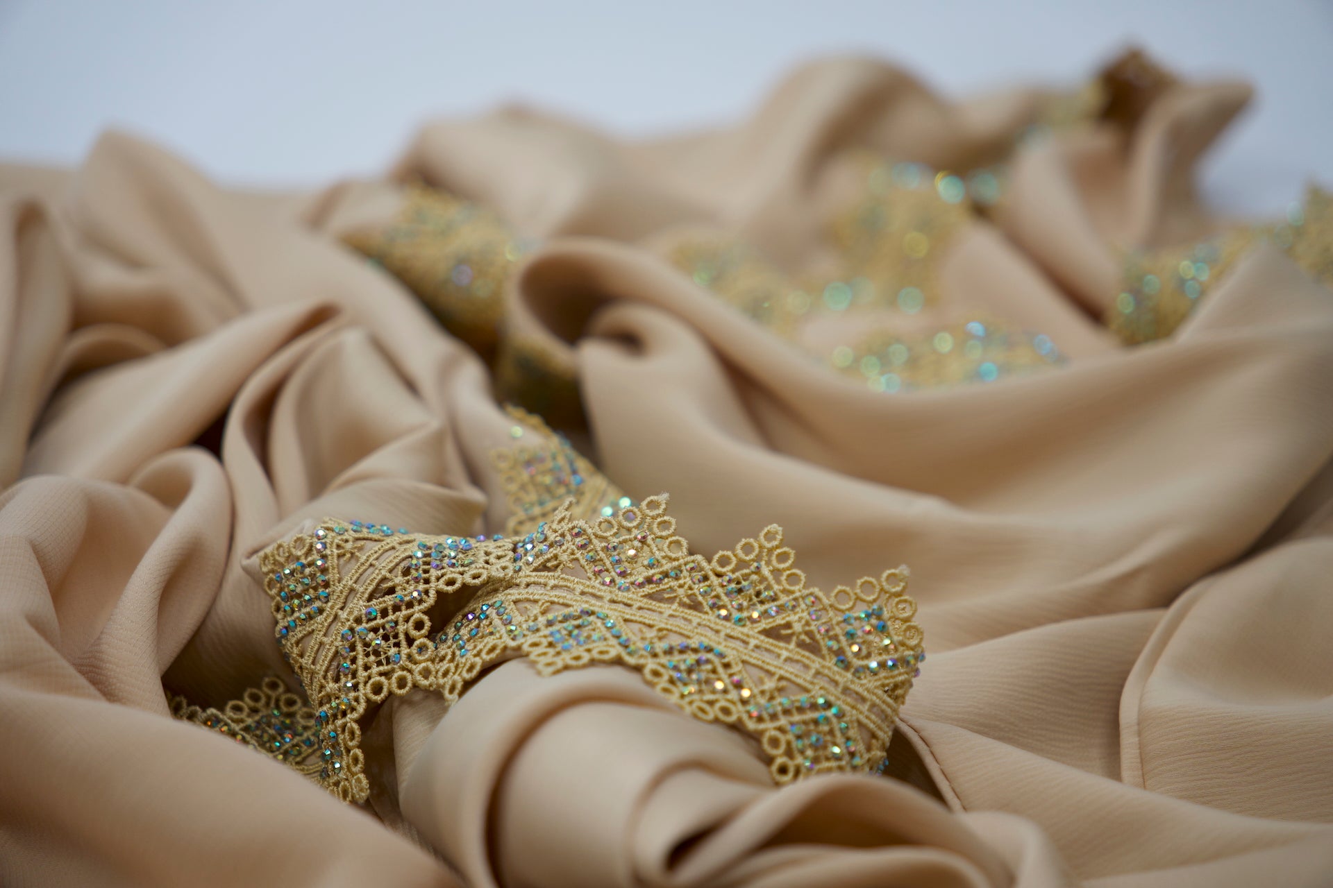 Luxury Gold Abaya