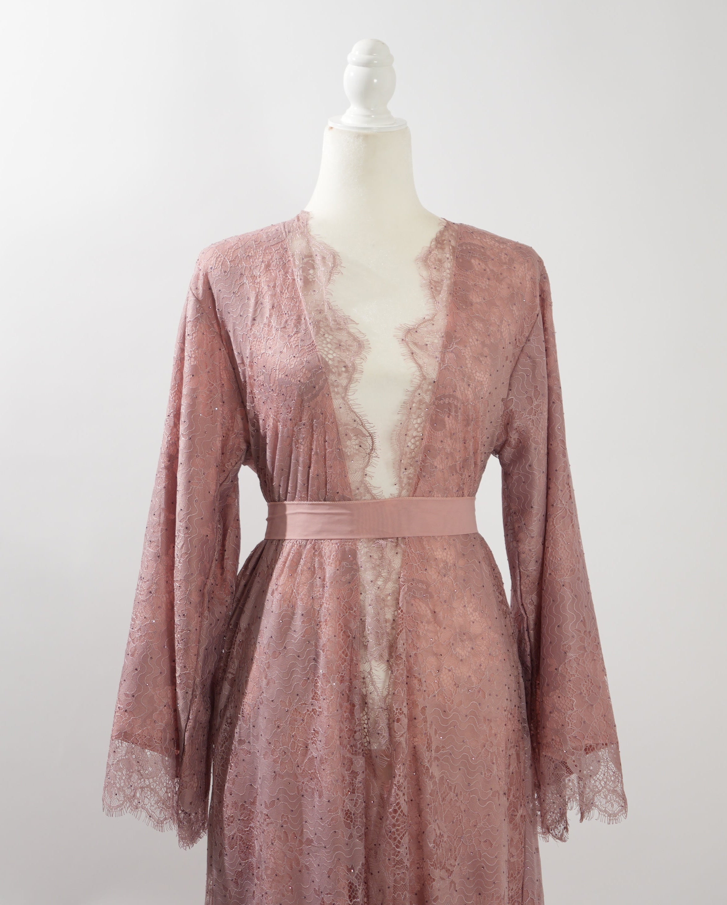 Blush Stoned Abaya